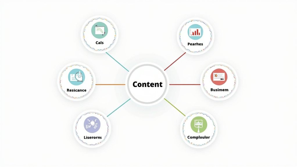 Inhalts-Clustering für Engagement