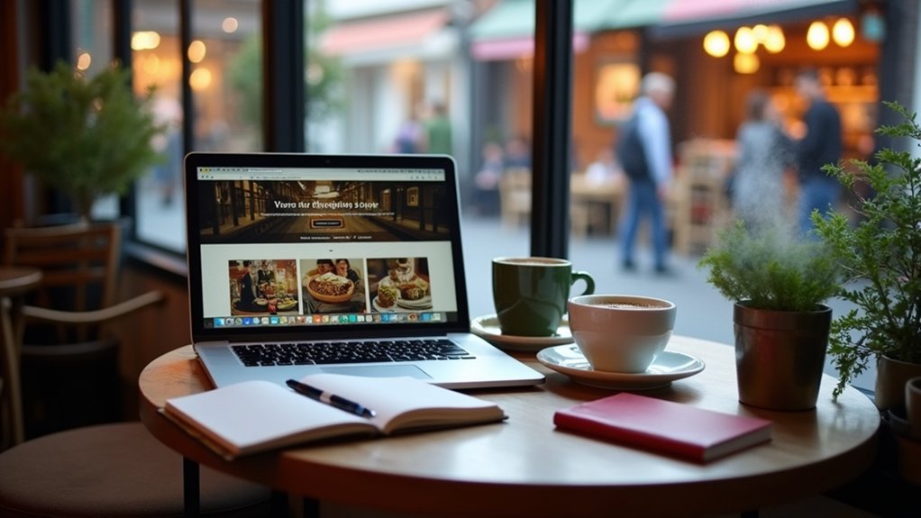 Lokale Gemeinschaftsblog-Serie