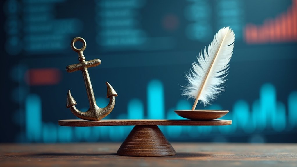 Mischen von harten und weichen Ankern