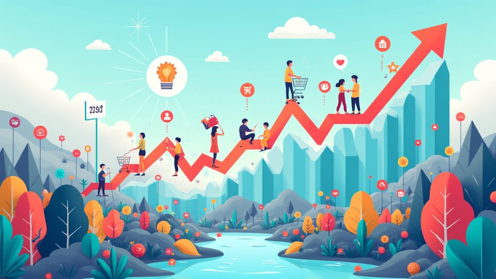 Verkehrs- und Umsatzwachstum